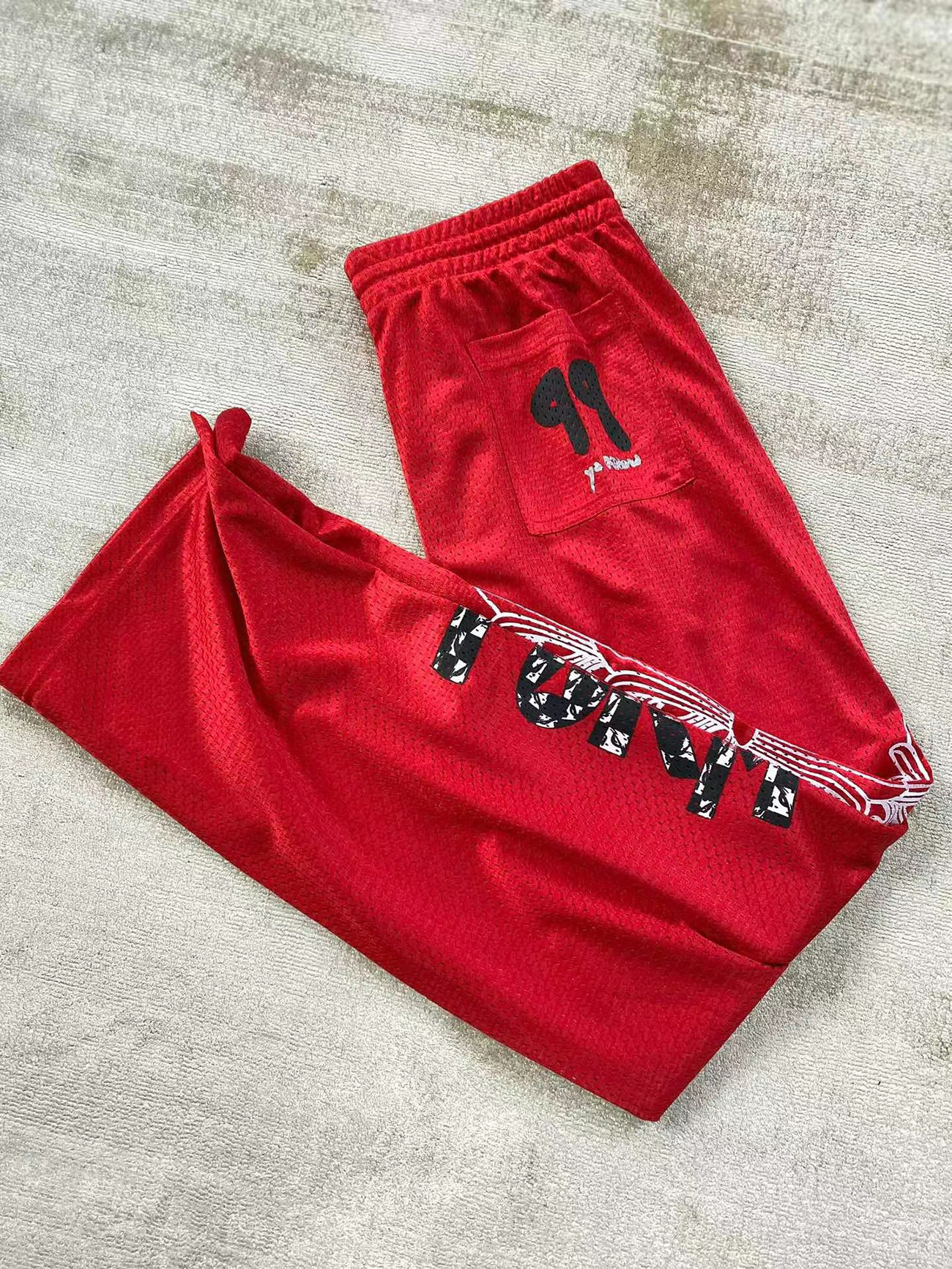 Chrome Hearts 99 Form Matty Boy Mesh Red Jersey (16) - newkick.cc